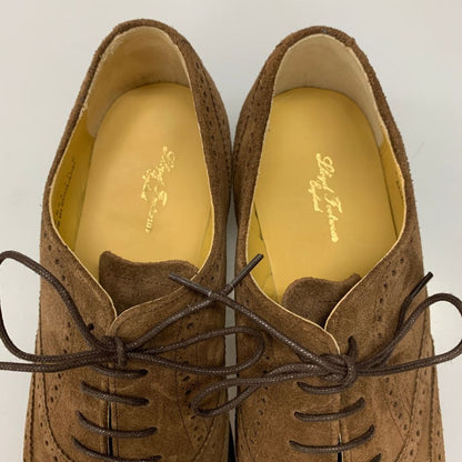 ロイドフットウェア レザーシューズ 2826ER04 ウイングチップ スエード メンズ サイズ7.5 ブラウン系 Lloyd Footwear 約26.0cm【AFD1】