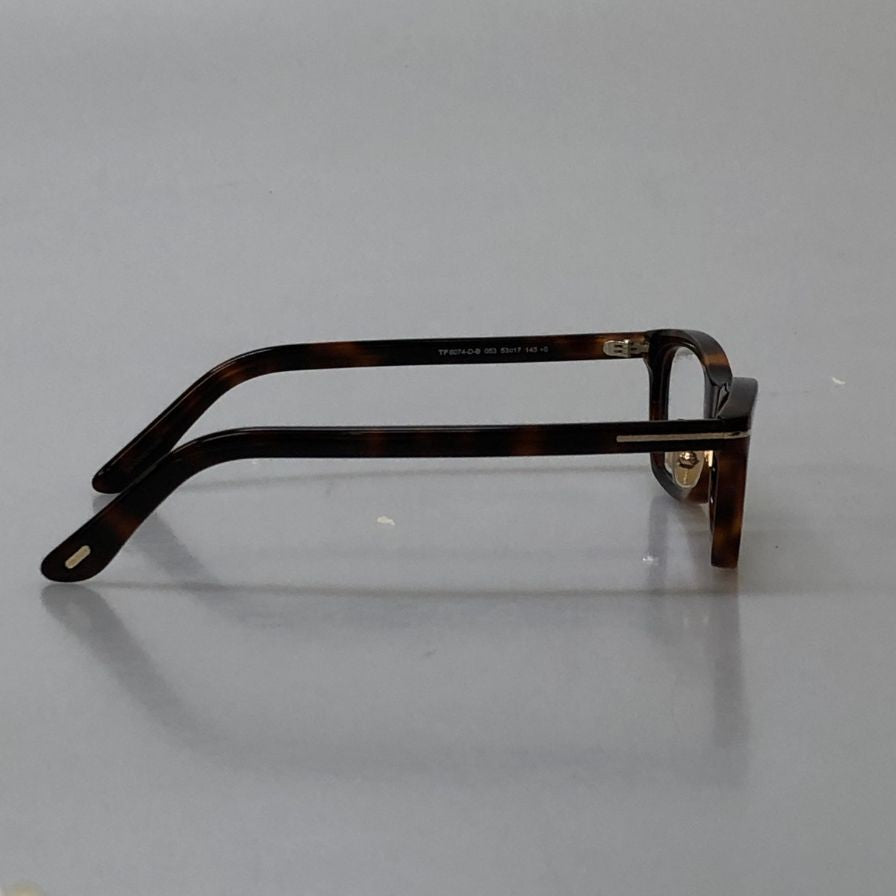 トムフォード  メガネ サングラス   TF6074-D-B 053 53□17 べっ甲 ブラウン TOM FORD【AFB52】