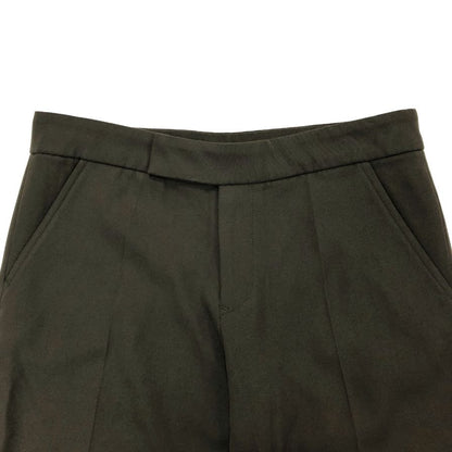 ヨウジヤマモト スラックス ウール オリーブ メンズ サイズ1 FV-P30-526 yohji yamamoto femme 【AFB22】