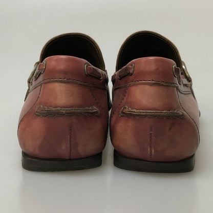 ベルルッティ パティーヌレザー ローファー 3211  ボルドー系 サイズ6 メンズ  Berluti 約24.5cm【AFC43】