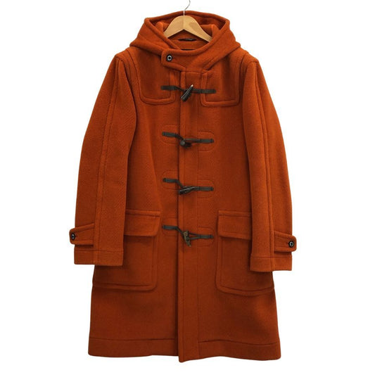 インバーティア ジョシュアエリス社製ウール ダッフルコート イングランド製 メンズ サイズ36 オレンジ INVERTERE Joshua Ellis【LA】