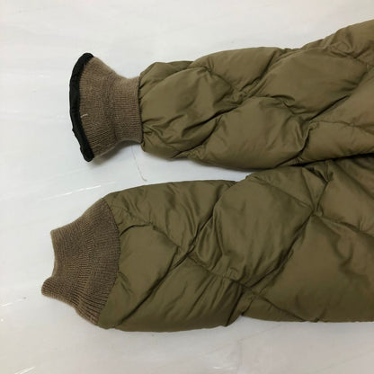 美品◆ロッキーマウンテン &トッドスナイダー キルティング ダウンジャケット カーキ メンズ サイズM ROCKY MOUNTAIN TODD SNYDER 【AFB5】