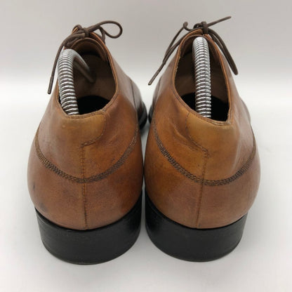 ベルルッティ レザーシューズ ロングウイングチップ  カーフ メダリオン メンズ ブラウン サイズUK6.5 Berluti 約25.5cm【PTM】