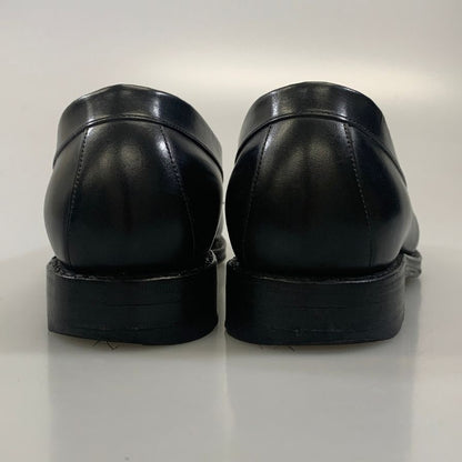 ジャランスリワヤ レザーシューズ コインローファー カーフ 98324 メンズ ブラック サイズ9 Jalan Sriwijaya 約27.5cm【AFC31】