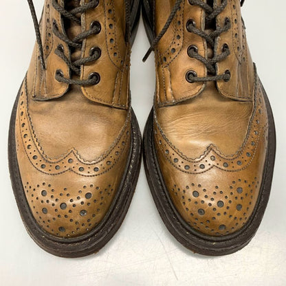 トリッカーズ ポールスミス カントリーブーツ M6178 レザー メンズ サイズ7 ブラウン Tricker's Paul Smith ブーツ 約25.5cm【LA】【中古】