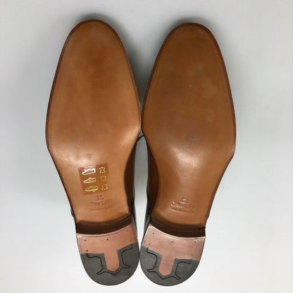 ジョンロブ レザーシューズ MARSTON プレーントゥ ブラウン メンズ サイズ7D 7000ラスト JOHN LOBB ビジネスシューズ 約25.5cm【LA】【中古】