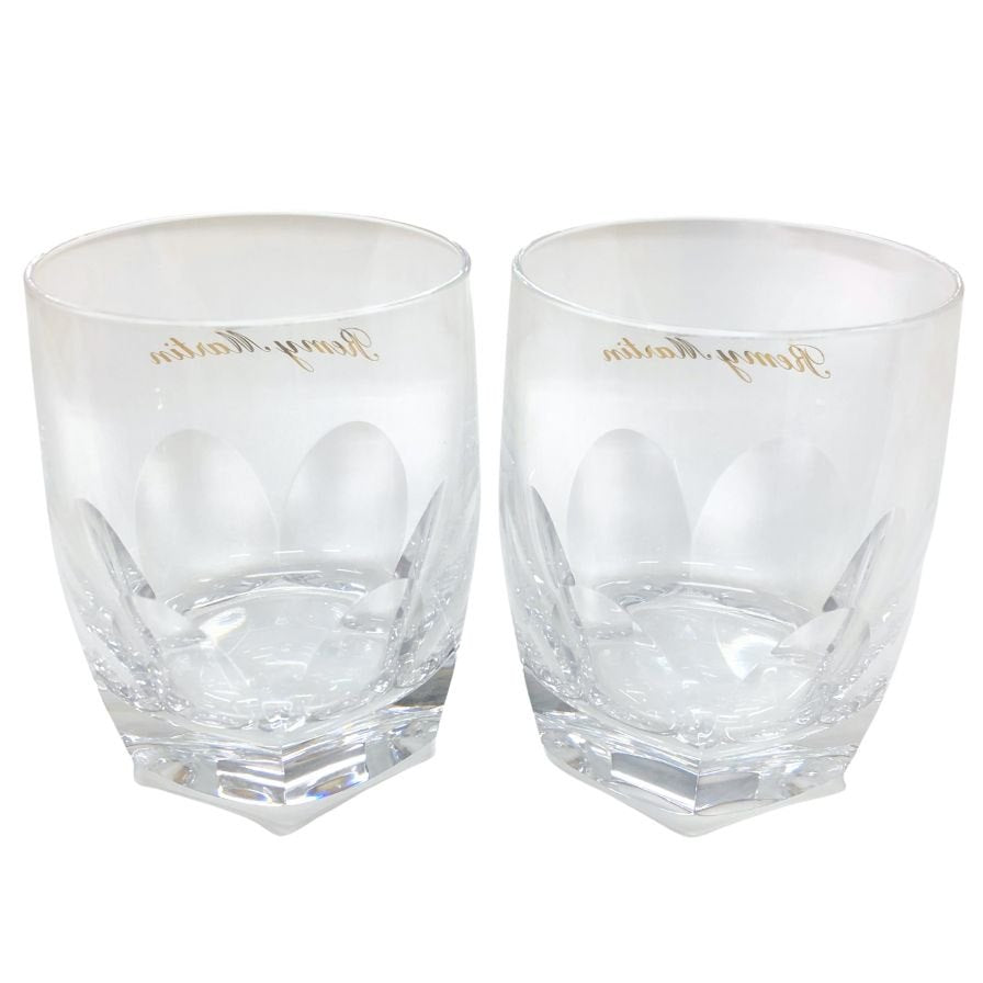 レミーマルタン ロックグラス ブランデーグラス タンブラー 2客 REMY MARTIN【AFB54】【中古】