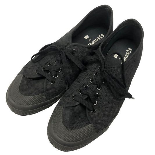 スペルガ スニーカー 2725 NUDE  キャンバス  メンズ ブラック サイズ43 SUPERGA 約28.0cm【AFC47】