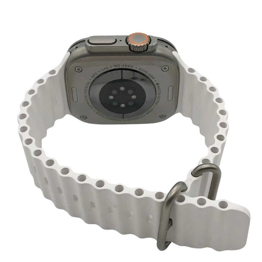 アップルウォッチ ウルトラ 2 A2986 GPS+Cellularモデル 49mm ユニセックス チタニウム グレー アクティベーションロックあり Apple Watch Ultra 2【AFI21】【中古】