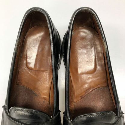 オールデン 052 ローファー  旧ロゴ メンズ ブラック  サイズ7 ALDEN ローファー 約25.0cm【LA】【中古】