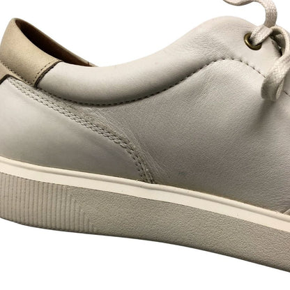 クラークス レザー スニーカー ホワイト サイズ27.0cm メンズ Clarks 約27.0cm【AFC7】