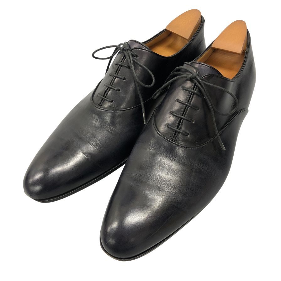 ベルルッティ ビジネスシューズ カーフ ネイビー UK8 Berluti ビジネスシューズ 約26.5cm【LA】【中古】