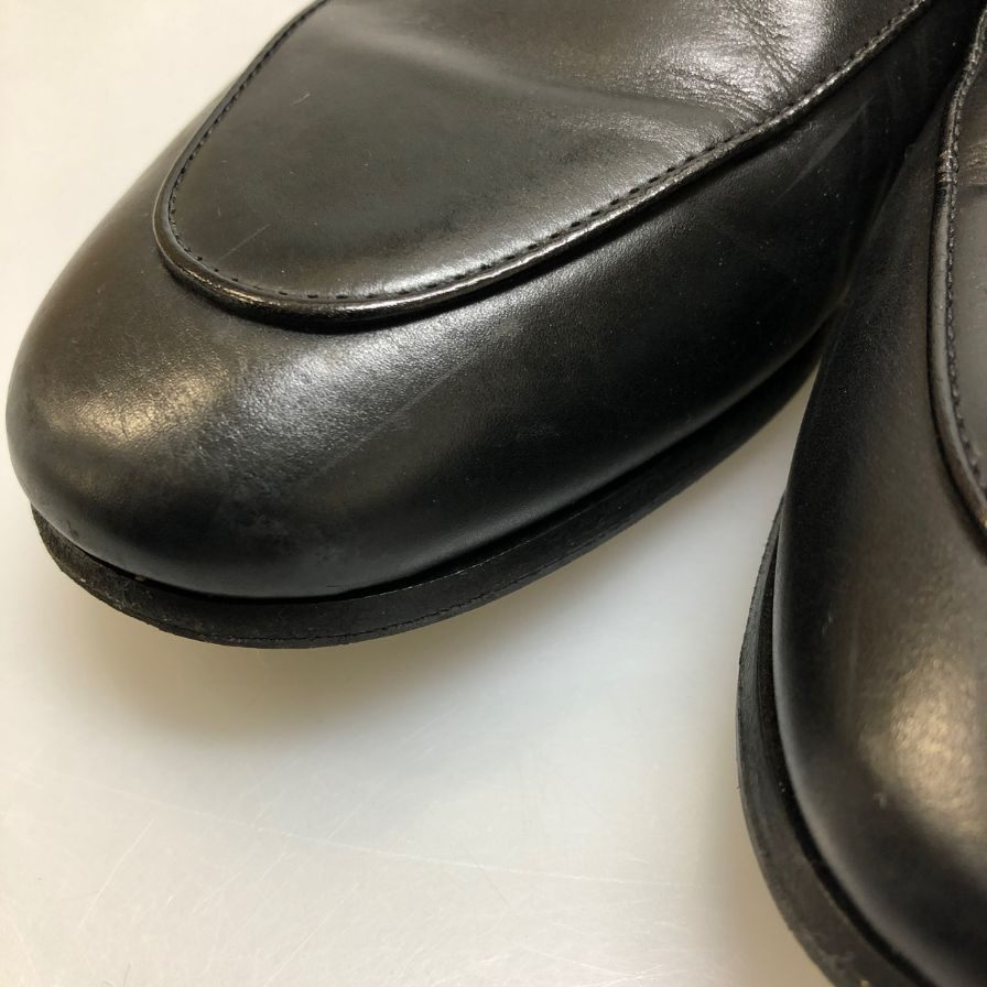 グッチ ローファー ヨルダーン ホースビット ブラック サイズ37 GUCCI 約24.0cm【AFC30】