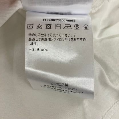 美品◆モンクレール Tシャツ パッチロゴ 19SS ホワイト サイズM レディース F10938C73200 MONCLER 【AFB20】