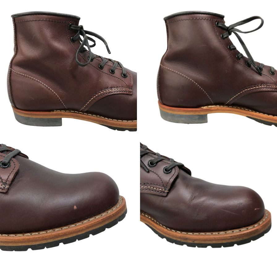レッドウィング ブーツ 9011  ベックマン USA製 ブラックチェリー サイズ27.5  メンズ REDWING 約27.5cm【AFD1】