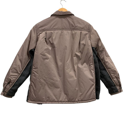 極美品◆サカイ 22AW シャツジャケット 22-02937M Sports Mix Padded Shirt 中綿 ウール切り替え メンズ サイズ1 Sacai 【AFA18】