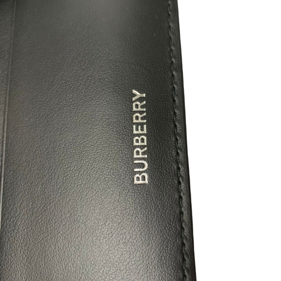 新品同様◆バーバリー ノバチェック柄 二つ折り コンパクトウォレット サフィアーノ  BURBERRY【AFI15】