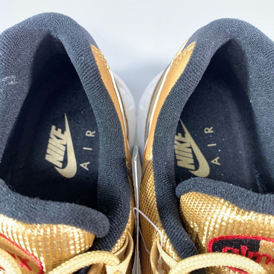 ナイキ ローカットスニーカー エアマックス 95 プレミアム クイックストライク ゴールド メンズ サイズ27.5cm NIKE AIR MAX 95 PREMIUM QS 約27.5cm【AFD15】
