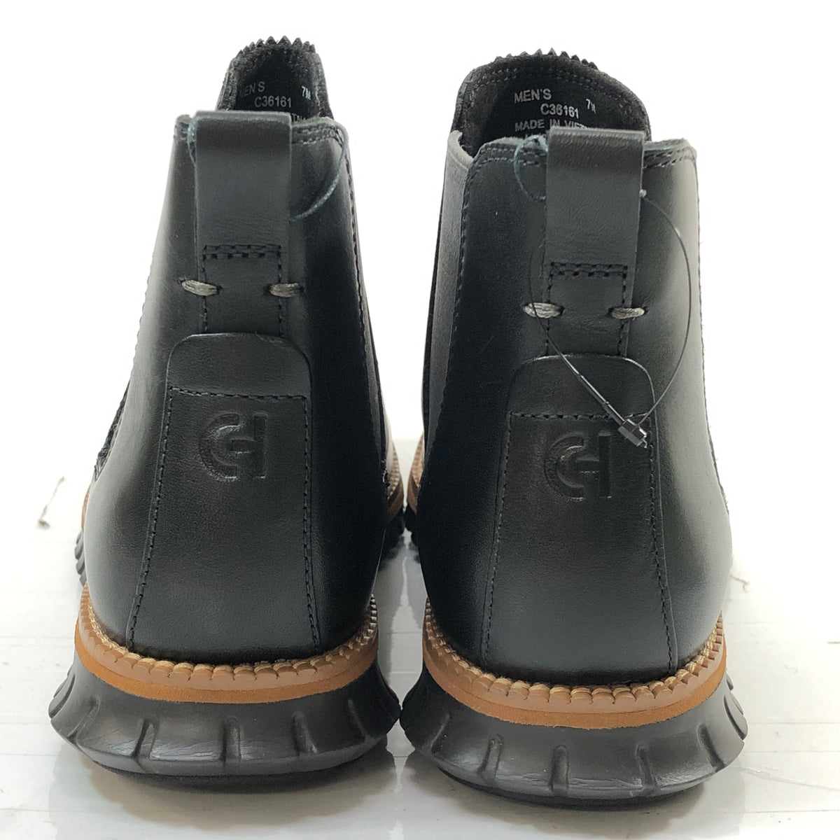 コールハーン チャッカブーツ C36161  ブラック サイズ25.5cm メンズ COLE HAAN 約25.5cm【YB2】