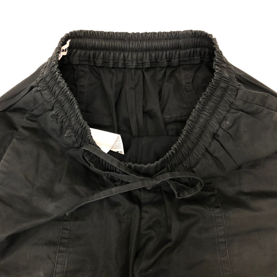 ジルサンダー 20AW ウエストイージーパンツ クロップド JSMR311918 メンズ サイズ46 ブラック JIL SANDER 【AFB47】