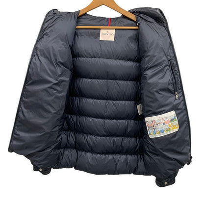 中古◆モンクレール ダウンジャケット SALZMAN ネイビー サイズ4 メンズ MONCLER 【AFB43】