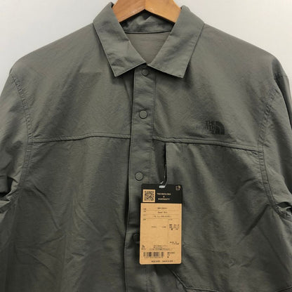 極美品◆ノースフェイス NR12601 ハイカーズシャツ メンズ グレー サイズM THE NORTH FACE 【AFB43】