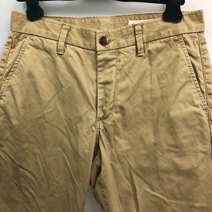 グロウン＆ソーン シップス チノパンツ ボタンフライ ベージュ サイズ30 GROWN&SEWN 【AFB1】