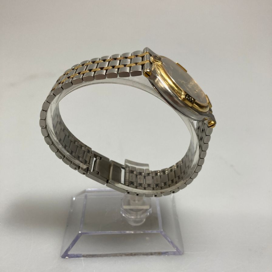 グッチ 9000M 077-700 腕時計 不動 黒文字盤 自動巻き GUCCI【AFI5】【中古】