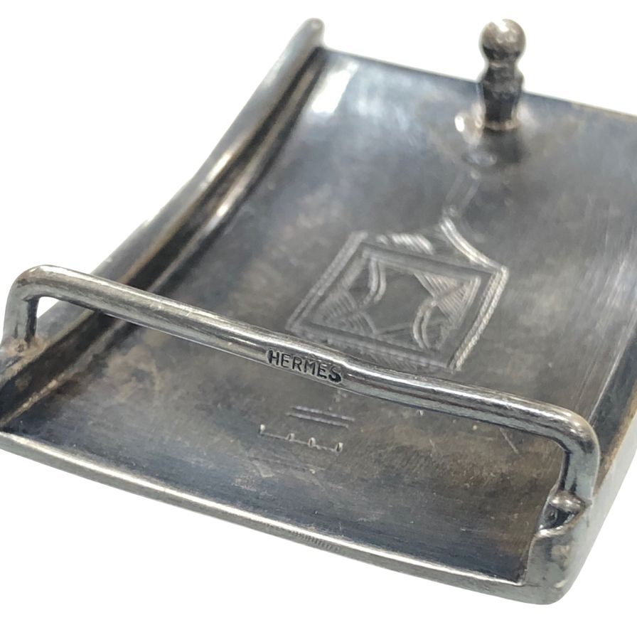 エルメス バックル ベルト トゥアレグ SV925 メンズ HERMES