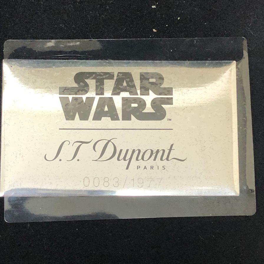 デュポン スターウォーズ 万年筆 リミテッドエディション タイファイター ペン先14K PVD加工 世界1977本限定 251683 ブラック S.T. Dupont【AFI28】