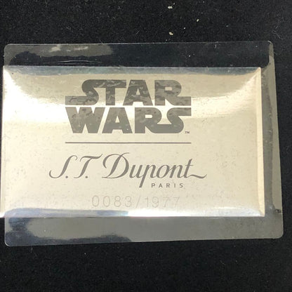 デュポン スターウォーズ 万年筆 リミテッドエディション タイファイター ペン先14K PVD加工 世界1977本限定 251683 ブラック S.T. Dupont【AFI28】