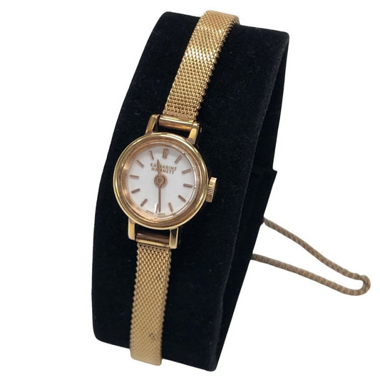 キャサリンハムネット 時計 KH-7711 クォーツ式 ゴールド レディース KATHARINE HAMNETT LONDON