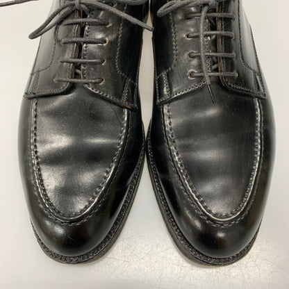 クロケット&ジョーンズ オンスロー2 Uチップ コードバン ブラック サイズ7 メンズ CROCKETT&JONES ビジネスシューズ 約25.5cm【LA】【中古】