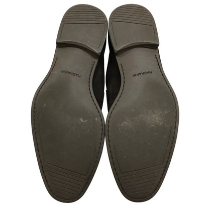 マグナーニ コインローファー Uチップ スエード 25396 ダークブラウン サイズEU39/US7 MAGNANNI 約25.0cm【AFC30】