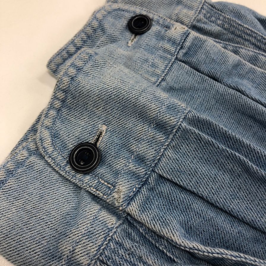美品◆ダブルアールエル ラルフローレン 90S デニムシャツ ブルー系 メンズ サイズXS RRL RALPH LAUREN 【AFB1】