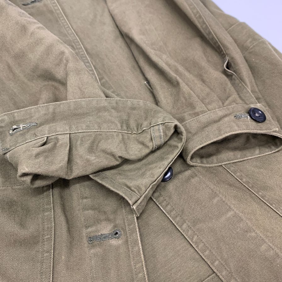 美品◆マーガレットハウエル カバーオール カーキ レディース サイズ1 MARGARET HOWELL 【AFB16】