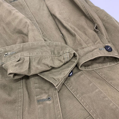 美品◆マーガレットハウエル カバーオール カーキ レディース サイズ1 MARGARET HOWELL 【AFB16】