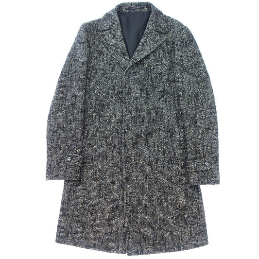 Good condition ◆ TAGLIATORE Chester coat Thomas Tweed Men's Navy size 48 TAGLIATORE [AFA18] 