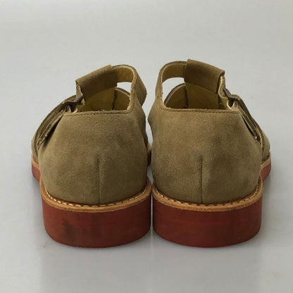 プラソンシューサプライ グルカ ストラップサンダル スエード メンズ サイズ不明 ベージュ PLUSON SHOE SUPPLY 約不明cm【AFC6】