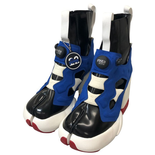 メゾンマルジェラ リーボック スニーカー Tabi Instapump Fury Hi S34WU0023 ブルー系 レディース サイズ35 Maison Margiela Reebok 約21.5cm【AFD9-2】