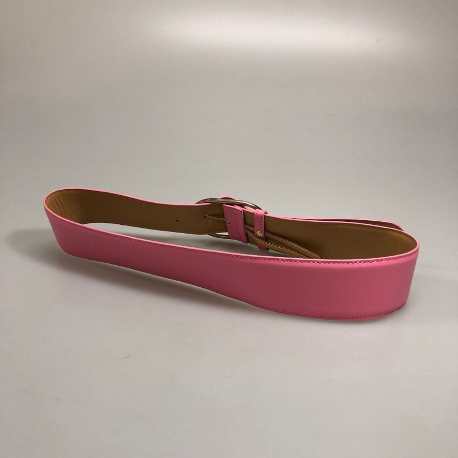 エリザベッタ フランキ レザーベルト ピンク サイズ40 ELISABETTA FRANCHI【AFB54】