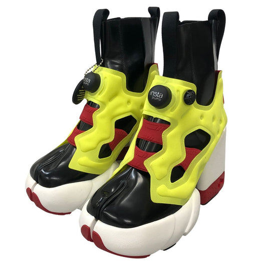メゾンマルジェラ リーボック スニーカー Tabi Instapump Fury Hi S34WU0023 イエロー系 レディース サイズ35 Maison Margiela Reebok 約21.5cm【AFD12】