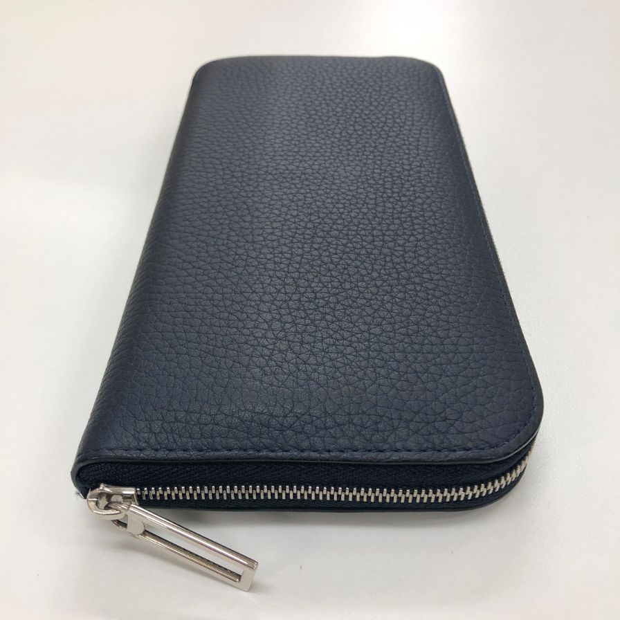 カミーユフォルネ 長財布 トリヨンレザー メンズ ネイビー  Camille Fournet【AFI17】