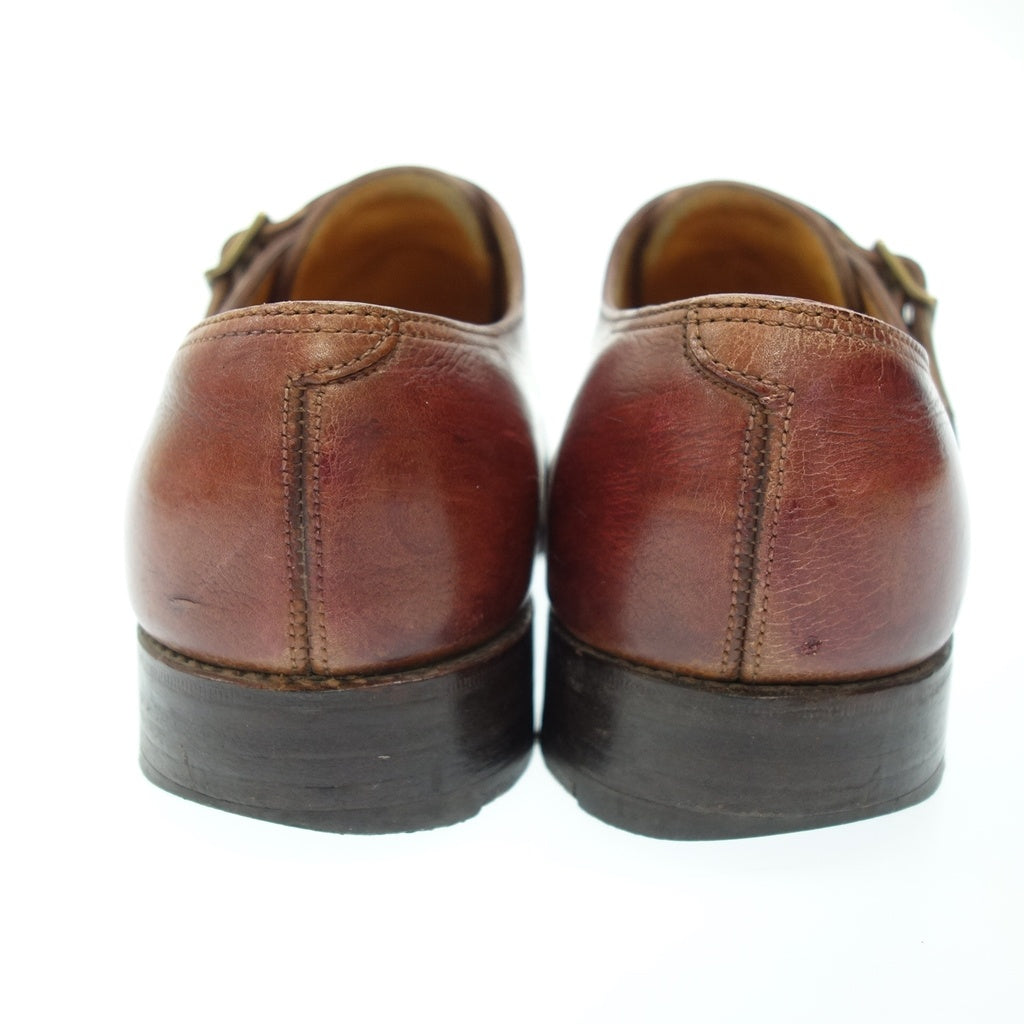Used ◆John Lobb Leather Shoes Double Monk Strap William Men's Brown Size UK6E JOHN LOBB [AFC41] 