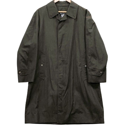 美品◆バーバリー バルカラーコート 旧タグ ブラウン メンズ サイズ M Burberry 【AFA15】