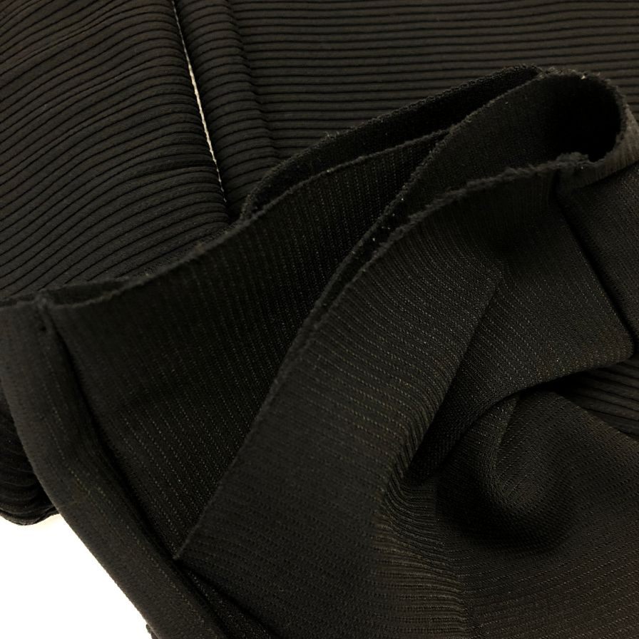 イッセイミヤケ レディース プリーツ パンツ ウエストゴム IM81KF035 サイズ2 レディース ブラック ISSEY MIYAKE 【AFB40】