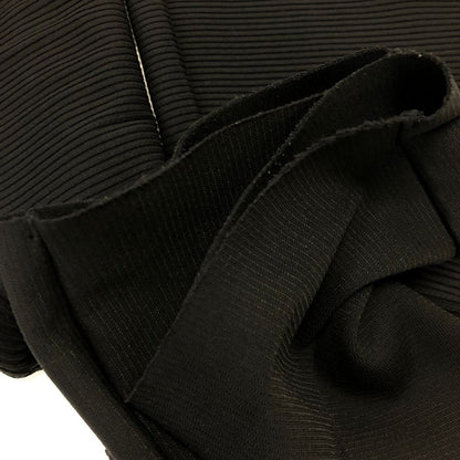 イッセイミヤケ レディース プリーツ パンツ ウエストゴム IM81KF035 サイズ2 レディース ブラック ISSEY MIYAKE 【AFB40】