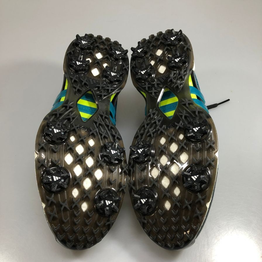 アディダス ゴルフシューズ ツアー360 XT プライムニット TOUR360 XT PK PRIMEKNIT グリーン メンズ サイズ26㎝ F35407 ADIDAS【AFC47】【中古】