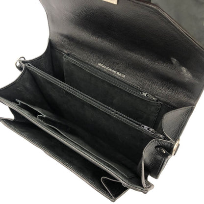ノーブランド ハンドバッグ スティングレイ レザー エイ革 本革 ブラック【AFE11】