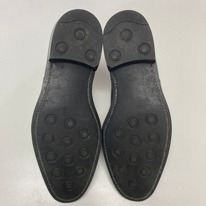 ロイドフットウェア レザーシューズ パンチドキャップトゥ  ブラック カーフ サイズUK7E メンズ Lloyd Footwea 約25.0cm【AFC53】